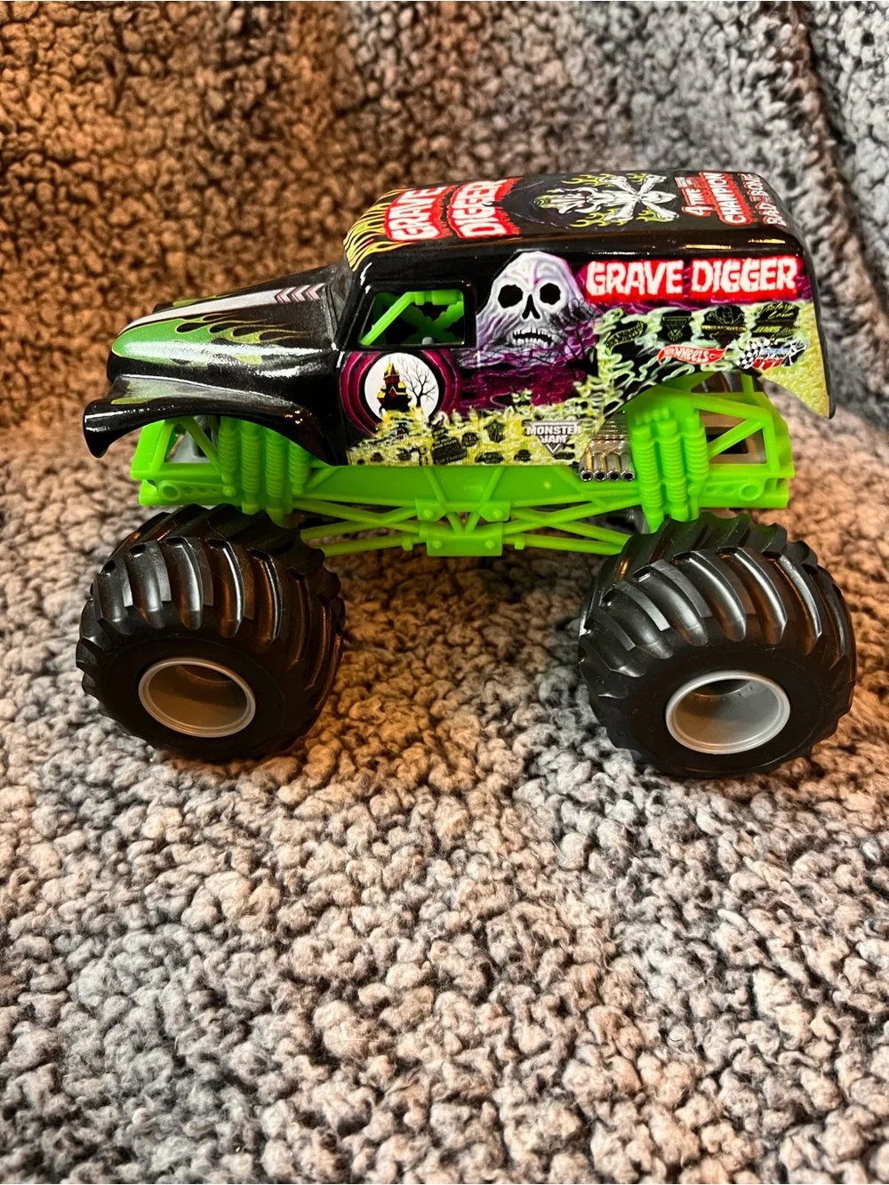 Green Monster Truck Toy - Kids Toys